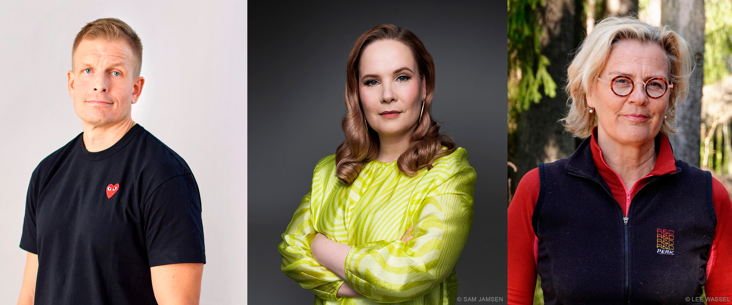 Riku Vassinen, Outi Pyy, Bettina Sågbom