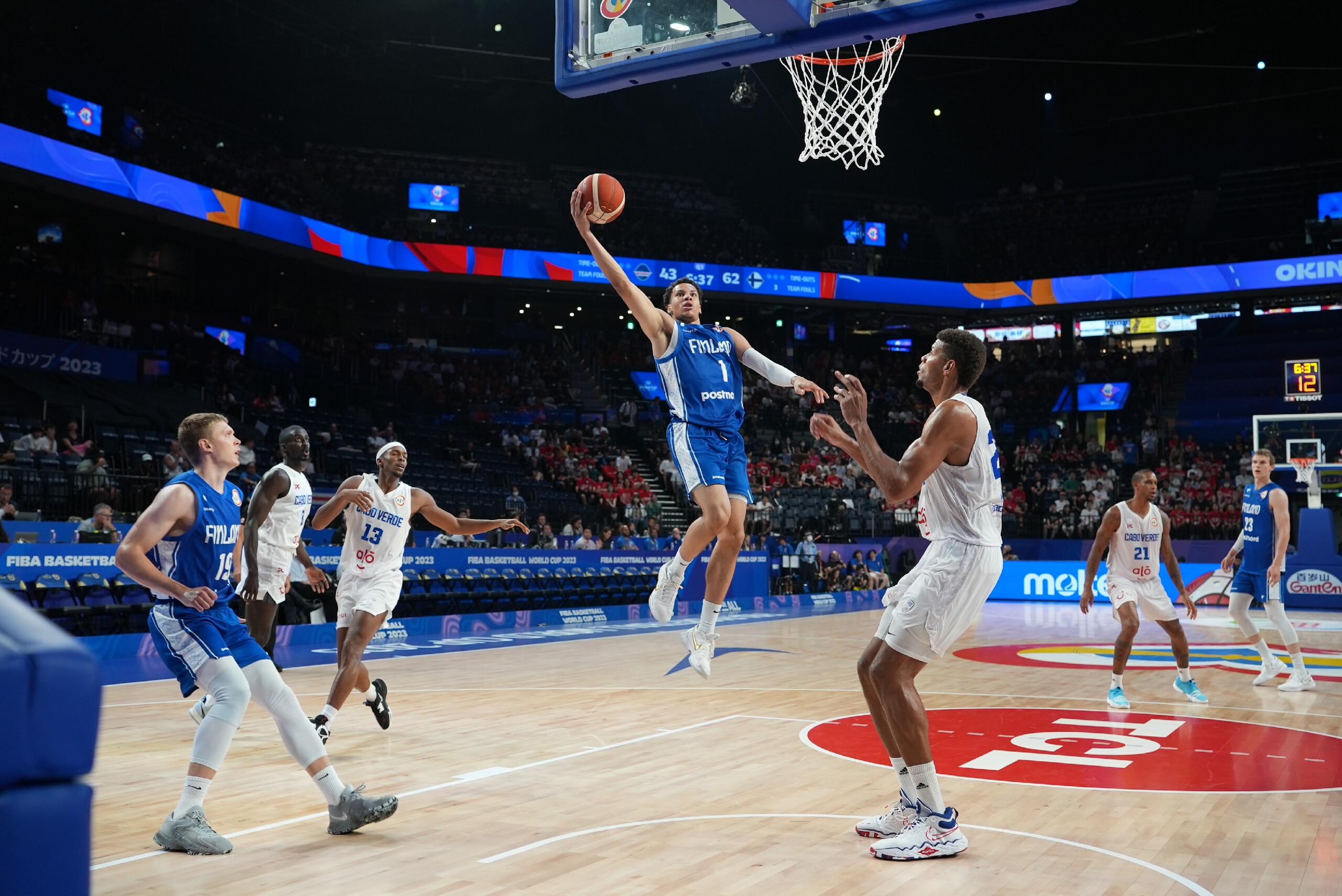 EuroBasket 2025 EM-kilpailut saivat WWF One Planet -tunnuksen © Ville Vuorinen