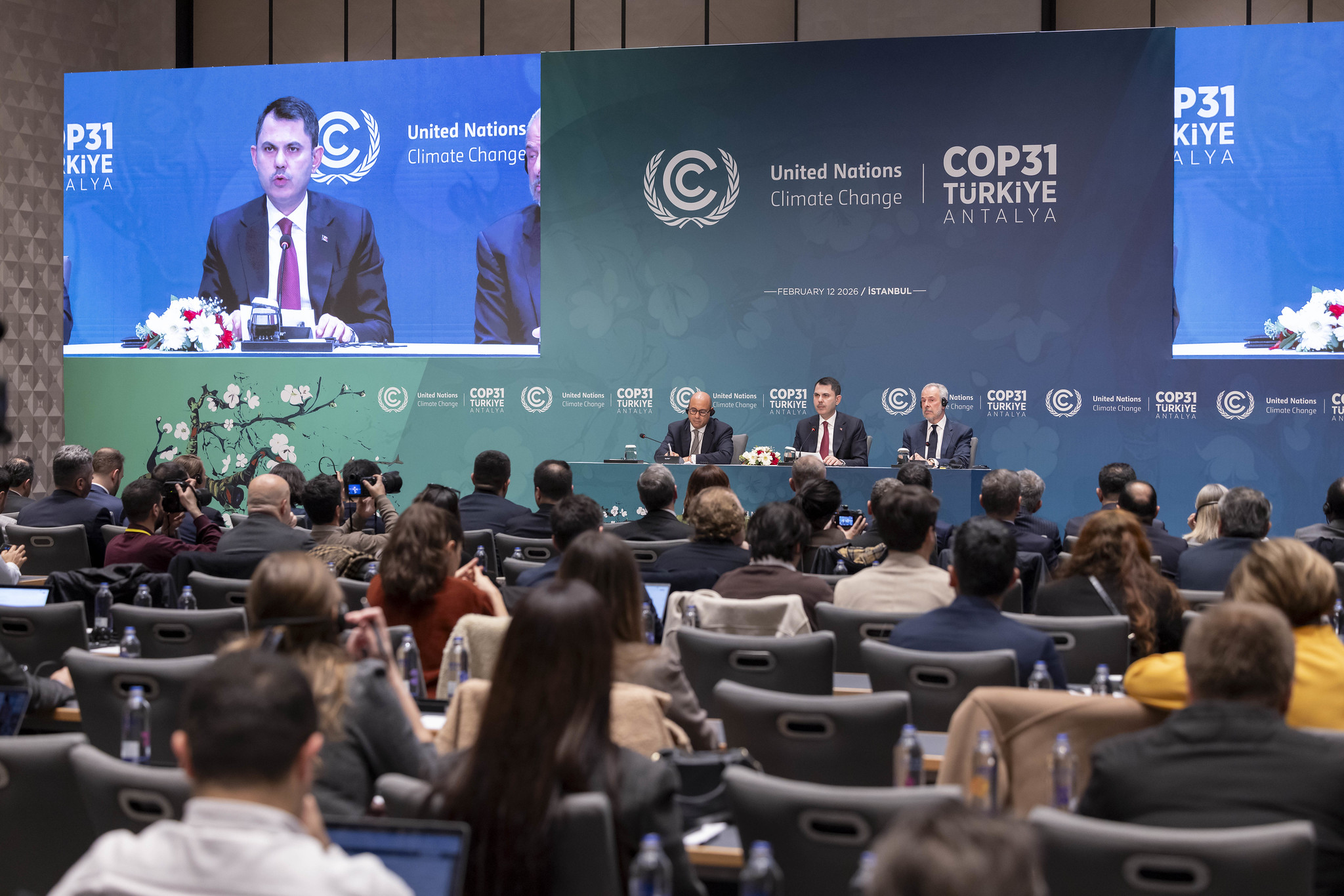 COP31-ilmastokokouksen mediakonferenssi helmikuussa 2026